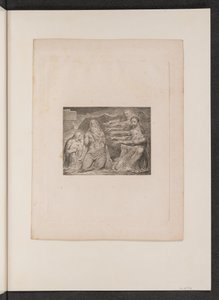 Job Berispt door Zijn Vrienden door William Blake