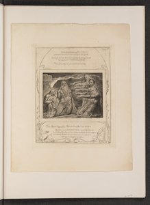 Job Berispt door Zijn Vrienden door William Blake