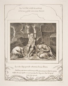 Jobs Wanhoop, uit Illustraties van het Boek Job, 1825-26