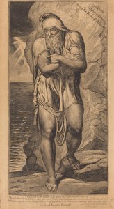 Jozef van Arimathea Tussen de Rotsen van Albion door William Blake