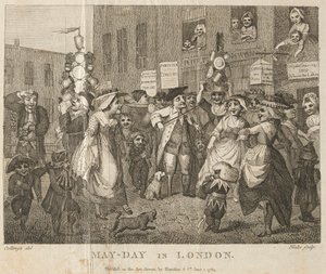 Meidag in Londen, 1784 door William Blake