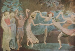 Oberon, Titania en Puck met dansende feeën, 1786