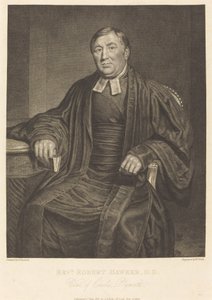 Dominee Robert Hawker, D.D., 1820 door William Blake