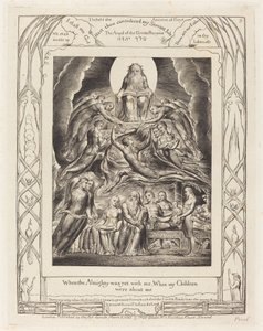Satan voor de troon van God