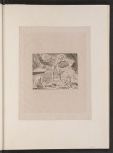 Satan slaat Job met zweren door William Blake