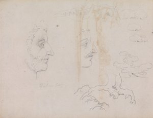 Blad uit het Blake-Varley Schetsboek van 1819, Pagina