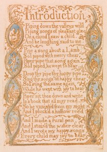 Songs of Innocence, Plaat 3, Introductie (Bentley 4) door William Blake