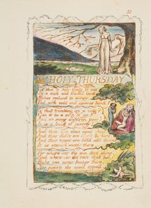 Songs of Innocence and of Experience: Holy Thursday, ca. 1825