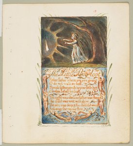 Songs of Innocence and of Experience: Little Boy Lost, ca. 1825 door William Blake