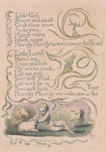 Songs of Innocence and of Experience, Plaat 12, Lente (Bentley 23)
