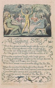 Songs of Innocence and of Experience, Plaat 14, Lachend Lied (Bentley 15)