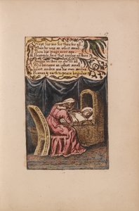 Liederen van Onschuld en Ervaring, Plaat 17, Een Wiegelied (Bentley 17) door William Blake