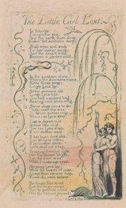 Songs of Innocence and of Experience, Plaat 20, Het Kleine Meisje Verloren (Bentley 34)