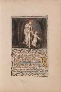 Liederen van Onschuld en Ervaring, Plaat 22, De kleine jongen gevonden (Bentley 14)