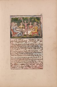 Songs of Innocence and of Experience, Plaat 26, Laughing Song (Bentley 15)