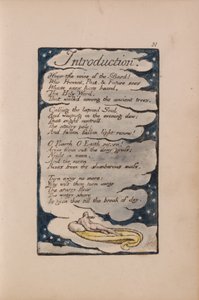 Songs of Innocence and of Experience, Plaat 31, Introduction (Bentley 30) door William Blake
