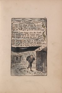 Liederen van Onschuld en Ervaring, Plaat 41, De Schoorsteenveger (Bentley 37)