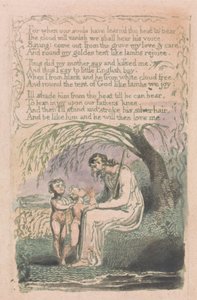 Songs of Innocence and of Experience, Plaat 6, De Kleine Zwarte Jongen (Bentley 10)