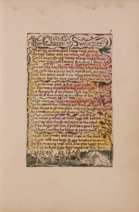Liederen van Onschuld en Ervaring, Plaat 7, De Schoorsteenveger (Bentley 12)