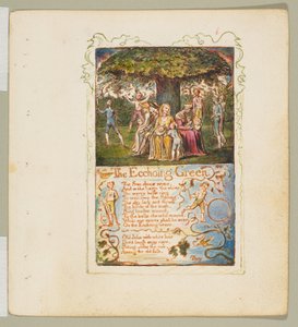 Songs of Innocence and of Experience: The Ecchoing Green door William Blake