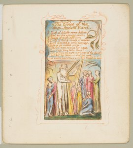 Songs of Innocence and of Experience: Voice of the Ancient Bard, ca. 1825