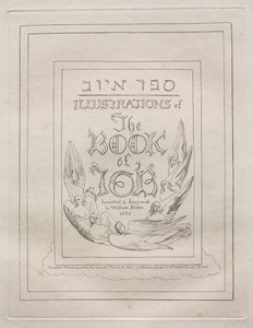 Het Boek Job door William Blake