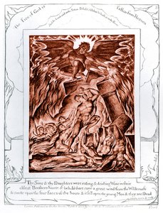 Het Boek Job illustraties door William Blake