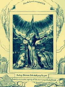 Het Boek Job illustraties door William Blake door William Blake