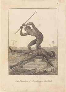 De Executie van het Breken op het Rad