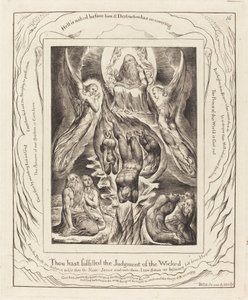 De Val van Satan door William Blake
