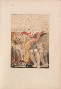 The First Book of Urizen, Plaat 14, 7. From the Caverns of His Jointed Spine.... (Bentley 11) door William Blake