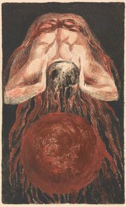 Het Eerste Boek van Urizen, Plaat 16 (Bentley 17) door William Blake