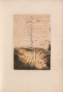 Het eerste boek van Urizen, Plaat 22, Uitgerekt voor een werk van eeuwigheid.... (Bentley 20)