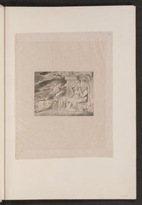 De boodschappers vertellen Job over zijn tegenslagen door William Blake