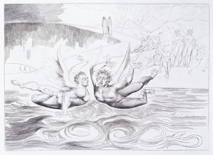 De Zesvoetige Slang die Agnolo Brunelleschi Aanvalt, ca. 1824-1827