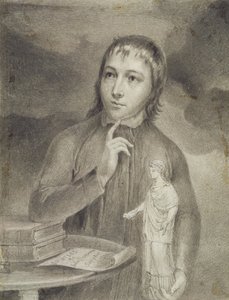Thomas Alphonso Hayley, halflang portret, c.1800 door William Blake