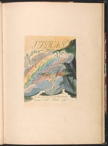 Visioenen van de Dochters van Albion, Plaat 2, Titelpagina
