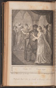 Canto IV, vers 294 door William Blake after Mary Ann Flaxman