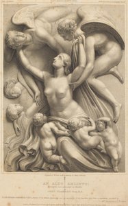 Uw Koninkrijk Kome (Monument voor Sir Thomas Barting) door William Bond after Henry Corbould after John Flaxman