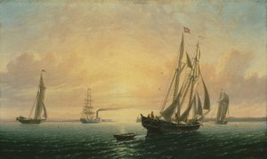 De schoener Jane van Bath, Maine, 1857