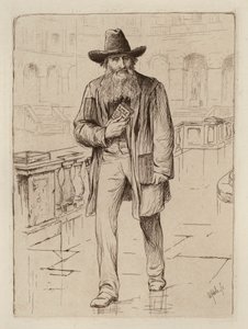 Alexander Campbell Fraser, Professor van Logica en Metafysica (gravure) door William Brassey (after) Hole
