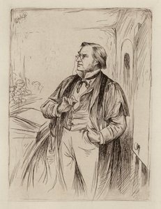 Simon Somerville Laurie, Professor van de Theorie, Geschiedenis en Praktijk van Onderwijs (gravure)