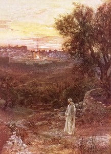 Jezus op de Olijfberg