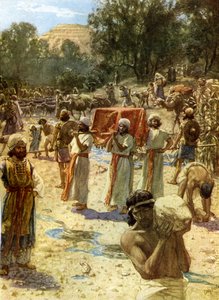 De Israëlitische priesters met de Ark