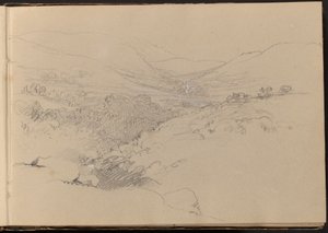 Valleiscène door William Brockedon