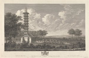 Chinees Paviljoen in Europees Landschap