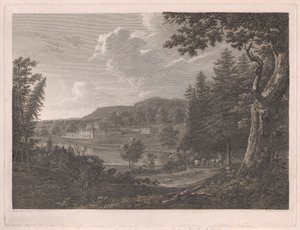 Fonthill zoals het was voor de Wijzigingen van de Heer Beckford