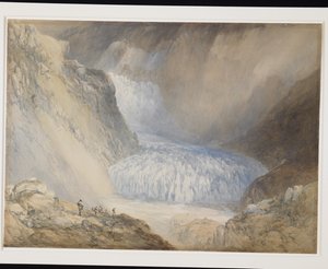 Glacier du Rhône en de Galenstock, vanaf de Furka-pasweg