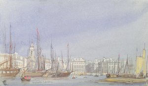 Marseille, Schepen in de Binnenhaven, 28 juli 1836