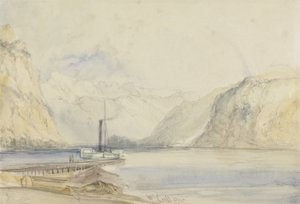 Wallenstadt, vanuit Wesen, Zwitserland